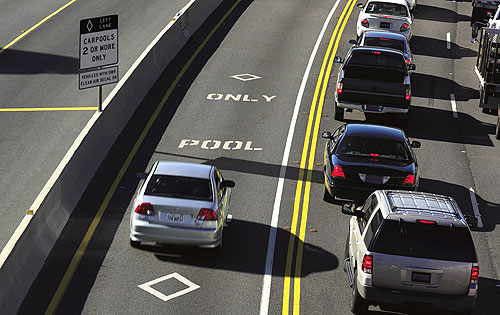 Carpooling: Using the HOV lane will be your best career decision yet