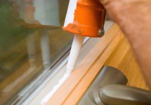 Caulking application Caulking application